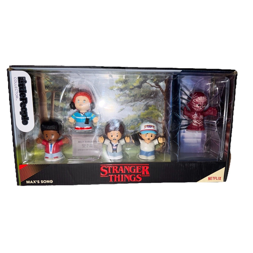 Fisher-Price Little People Stranger Things Max's Song 5 Figure Set HVM13 NEW